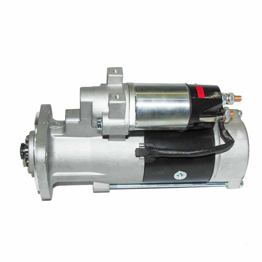 Starter Motor-6D31  SK200-3   24V 5.0 KW  11T  40  MM